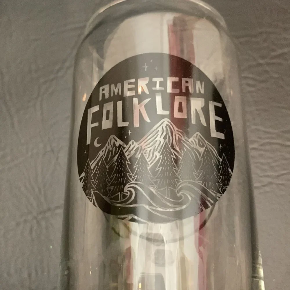 American Folk Lore Beer Club Every Good Story Starts With Beer 16 Ounce Glass